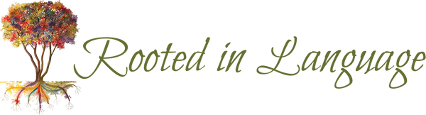 Rooted in Language—Language Tree Logo