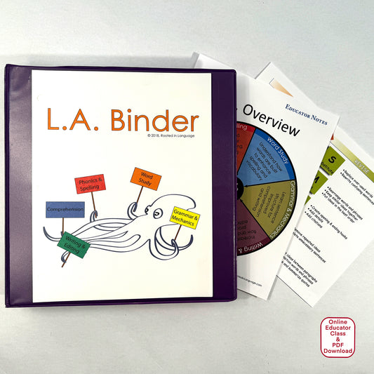 LA Binder Educator Class