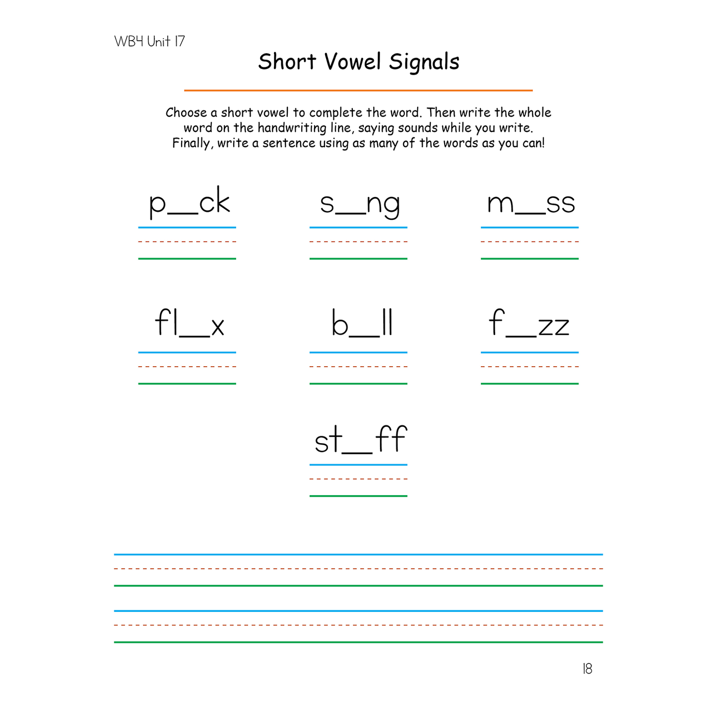 Pinwheels Student Workbook 4